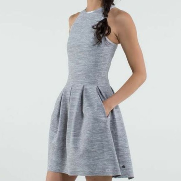 lululemon athletica Dresses & Skirts - LULULEMON HERE TO THERE DRESS GREY